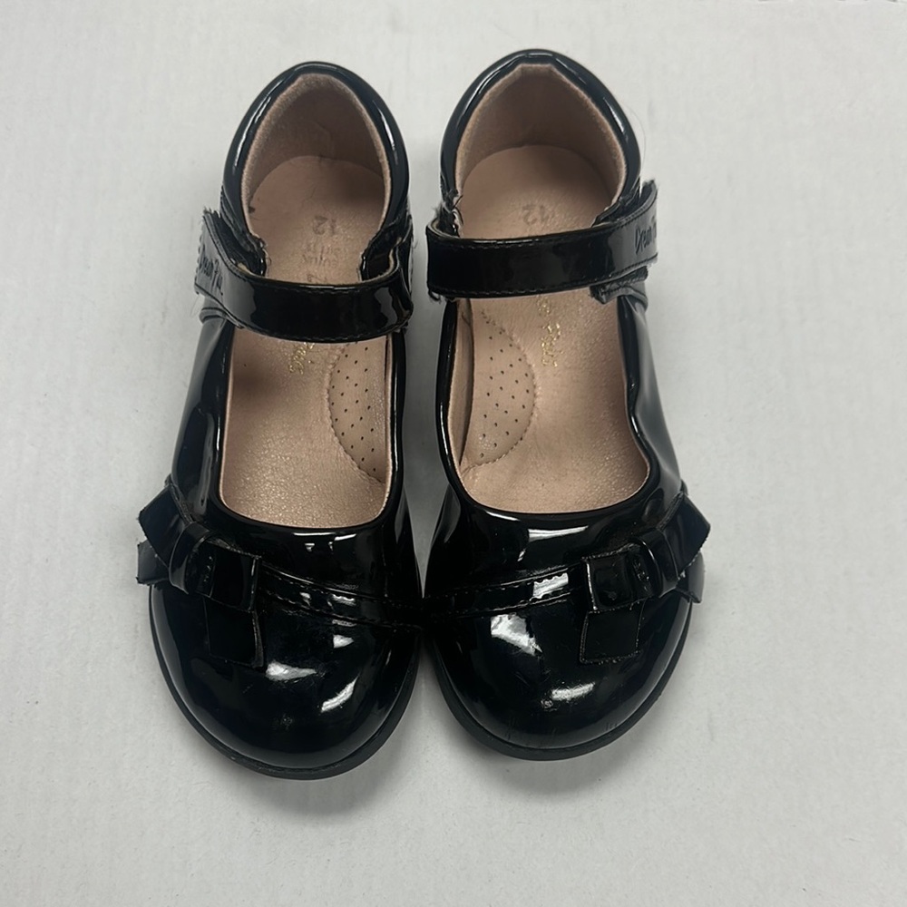Black Patent Leather Kids Shoes